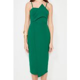 Trendyol emerald green collar detailed dress | ePonuda.com