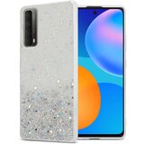 Cadorabo Ohišje, združljivo z Huawei P SMART 2021 in prozorna z bleščicami - Zaščitni ovitek iz prožnega silikona TPU s svetlečimi bleščicami, (20860409) | Shoptok.si