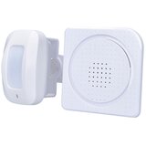 solight 1D21 - alarm 230V sa bežičnim detektorom pokreta 3xAAA/5V bela | Eponuda.com