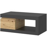 Modern Living Klubska Miza Luci, Antracit, Barva Hrasta | Shoptok.si