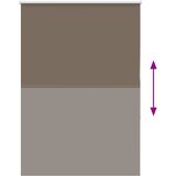 Rolo zavjesa Blackout Coffee 95x150 cm Širina tkanine 90,7 cm | shoptok.hr