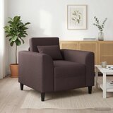  Fotelja Tamno smeđa Tkanina | shoptok.hr