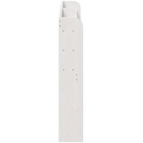 vidaXL Vzglavje s policami bela 150 cm trdna borovina | Shoptok.si