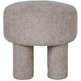 House Nordic Svetlo siv tabure iz tkanine bouclé Perth – Cene
