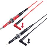 Voltcraft MS-4PS varnostni merilni kabel 4 mm varnostni vtič testna špica 1.00 m črna\, rdeča 1 kos, (20423046) | Shoptok.si