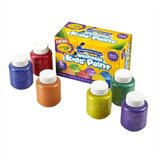 Crayola Komplet 6 pralnih kovinskih barvnih tub | Shoptok.si