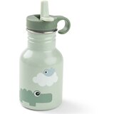Done By Deer steklenička iz nerjavečega jekla s slamico 350 ml playground green Cene