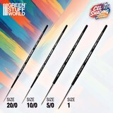 Green Stuff World synthetic cel shading brush 10/0 | Eponuda.com