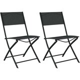  3-dijelni bistro set od čelika crni | shoptok.hr