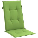  Jastuci za stolice 4 kom prošarano zeleni 120x50x4 cm tkanina | shoptok.hr