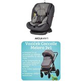 Coccolle Akcija otroški voziček 3v1 in avtosedež 0-36 kg isofix siva | Shoptok.si
