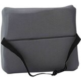  Vzglavnik z blazino Prilagodljiva Siva 34 x 31.5 x 12 cm Mreža, (5000111873) | Shoptok.si
