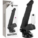 BaseCock ZGLOBNI VIBRATOR Z DALJINSKIM UPRAVLJANJEM ČRN 20 CM NEGRO TALLA 1, (21263978) Cene