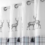Douceur d intérieur Bela/modra zavesa 140x240 cm Megeve – | Shoptok.si