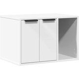  Kutija za mačji pijesak bijela 60x40x40 cm konstruirano drvo | shoptok.hr