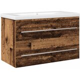  Kupaonski ormarić za sudoper 2 pcs Staro drvo 80 x 38,5 x 48 cm | Eponuda.ba