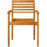  Vrtni set za objed 3 kom. Smeđa Čvrsto drvo akacije | shoptok.hr