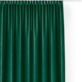 Filumi Zelena žametna zavesa za delno zatemnitev 400x250 cm Velto – | Shoptok.si
