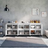  Komode 3 kom bijela 60x35x70cm konstruirano drvo | Eponuda.ba