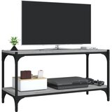 TV ormarić boja hrasta 80x33x41 cm konstruirano drvo i čelik | Eponuda.ba