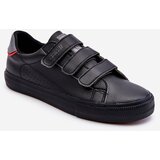 Big Star Men's Velcro Sneakers LL174633 Black Cene