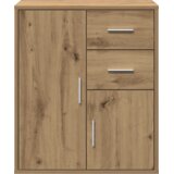 vidaXL Strani šal artisan hrast 60 x 31 x 70 cm Konstruiran les | Shoptok.si