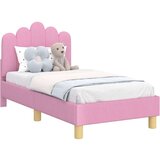  Okvir kreveta za malu djecu s naslonom Ružičasta 70 x 140 cm | shoptok.hr