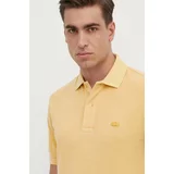 Lacoste Pamučna polo majica boja: narančasta, bez uzorka, PH3450 S0I