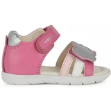Geox Otroški sandali SANDAL ALUL roza barva