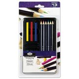Royal & Langnickel Set za crtanje Essentials u metalnoj kutiji - 13 dijelova (set Royal &) Cijene