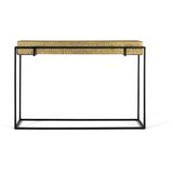GINER Y COLOMER Konzola iz jekla in zlatih železnih nog 123 cm, (22146999) | Shoptok.si