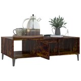  Stolić za kavu boja dimljenog hrasta 103,5 x 60 x 35 cm drveni | shoptok.hr