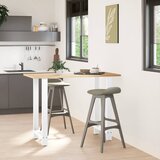  Noge za barski stol Bijele 2 kom 60 x (100-101) cm Čelične | Eponuda.ba