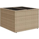  set 7 delni vrtni kavč z blazinami bež poli ratan, (22092768) | Shoptok.si