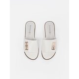 GOODIN White women's flip-flops on a flat sole | shoptok.hr