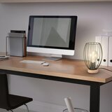 BRILO Stona lampa WAKTU 1xE27/25W/230V kaučukovo drvo | Eponuda.com