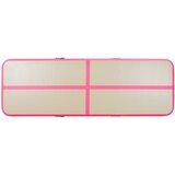 Strunjača na napuhavanje s crpkom 800 x 100 x 10 cm PVC roza | Eponuda.com