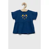 Zippy Otroška bombažna kratka majica mornarsko modra barva