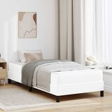 vidaXL Postelja Drugo Čista bela 80 x 200 cm Umetna koža | Shoptok.si