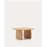 Kave Home Pomoćni stol od punog hrasta 70x71 cm Pirita – Cijene