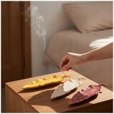 Signes Grimalt Kipci in figurice Krožniki Za Kadilne Palčke List Aluminij Set 3 Kosov Večbarvna | Shoptok.si