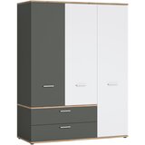 Modern Living Omara S Klasičnimi Vrati Twenty, Bela, Barva Grafita | Shoptok.si