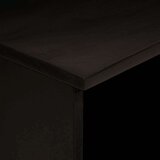 vidaXL Noćni ormarić s ladicama 2 pcs Crna i zlatna 40 x 33 x 46 cm | shoptok.hr