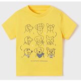 Mayoral Dječja pamučna majica kratkih rukava boja žuta | shoptok.hr