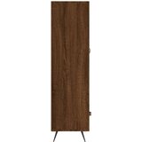  Visoka komoda smeđa boja hrasta 69,5x31x115cm konstruirano drvo | shoptok.hr