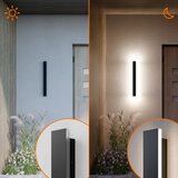  LED spoljašnje zidno svetlo LED/18W/230V 60 cm IP65 crno | Eponuda.com