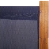 Sobna Paravan 5-delni temno moder 350x180 cm | Shoptok.si