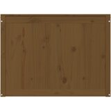  Kutija za rublje boja meda 88,5 x 44 x 66 cm masivna borovina | Eponuda.com