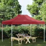 Krov za šator za zabave 4,5 x 3 m bordo 270 g/m² | shoptok.hr