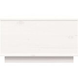  Klubska mizica bela 60x50x35 cm trdna borovina, (20715800) | Shoptok.si